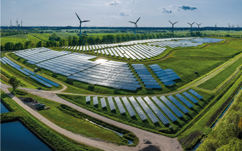 Hidróxido potásico para energías renovables